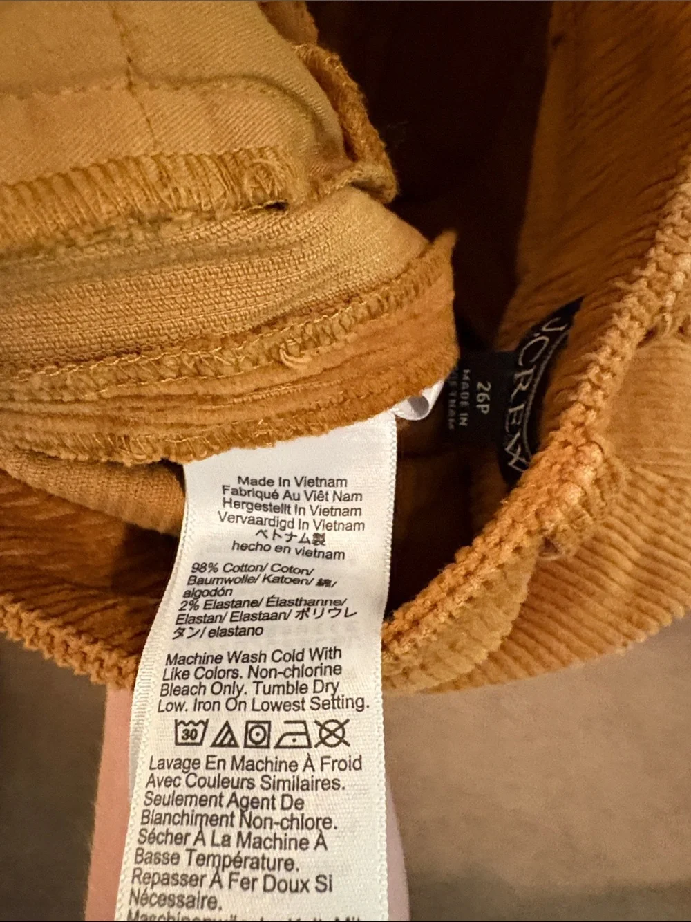 J. Crew Corduroy Flare Pants